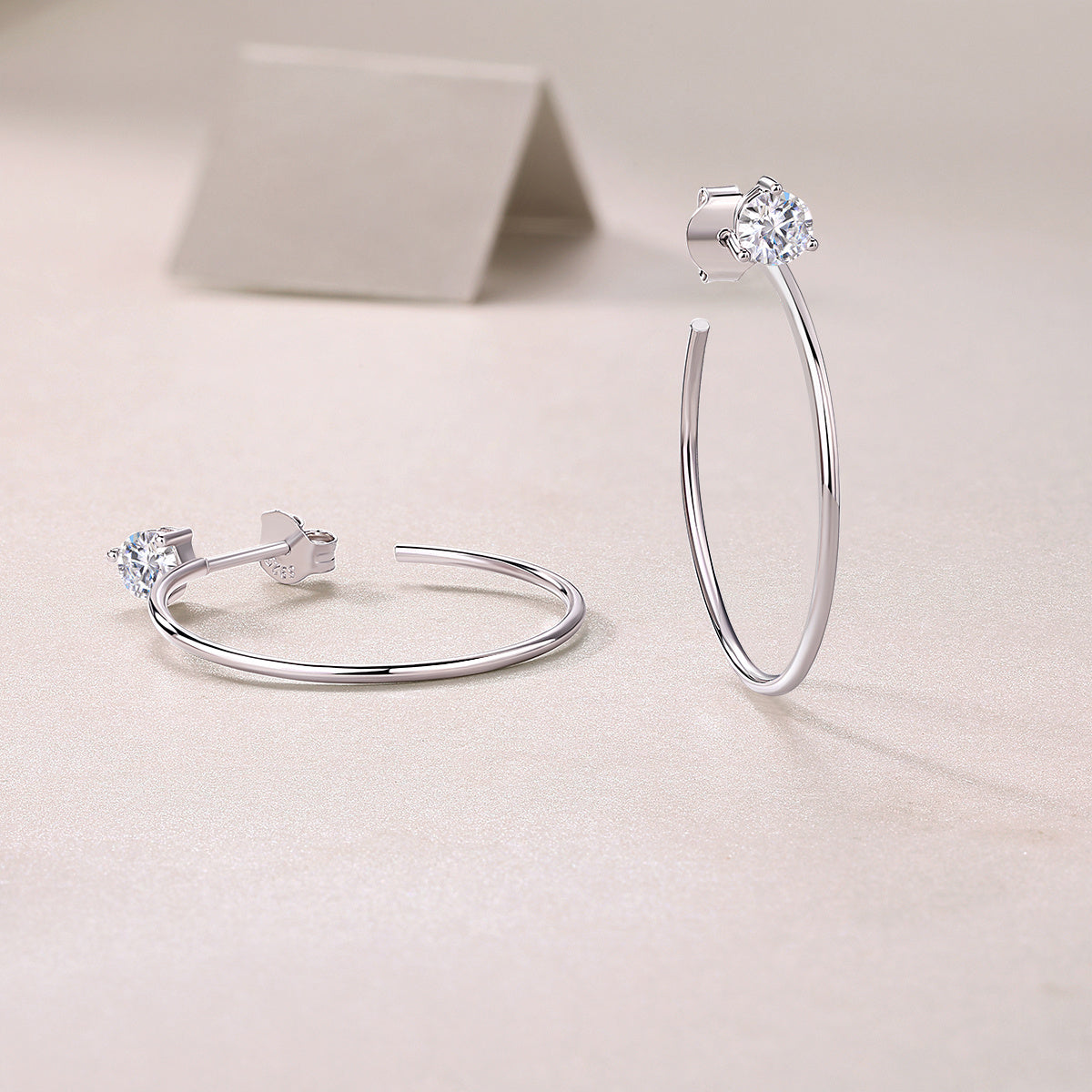 Graceful Afternoon Moissanite Earrings