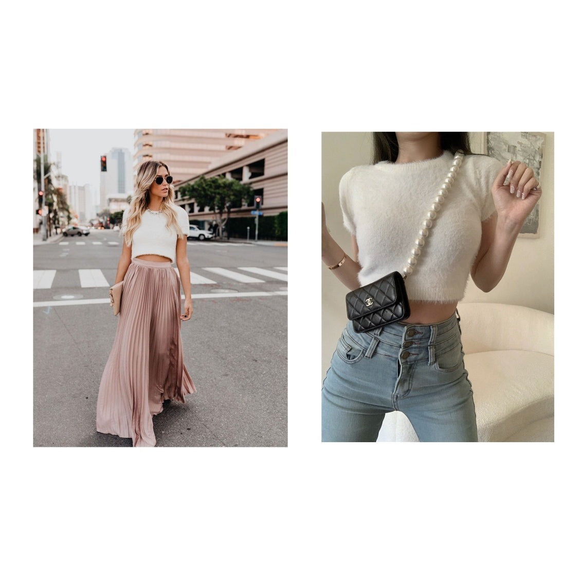 Lässiger langer Rock mit hoher Taille für Damen