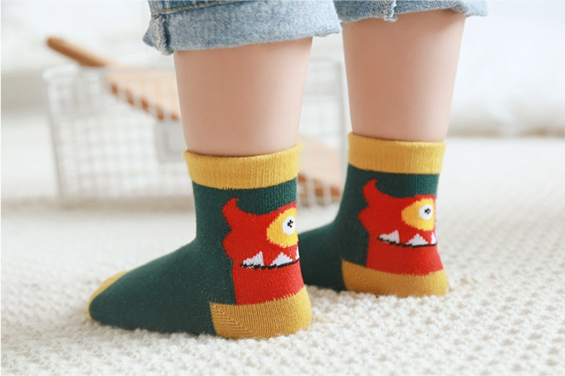 Fun Cartoon Pattern Stockings