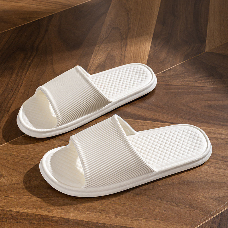 Rhombus Stripe Non-Slip House Slippers