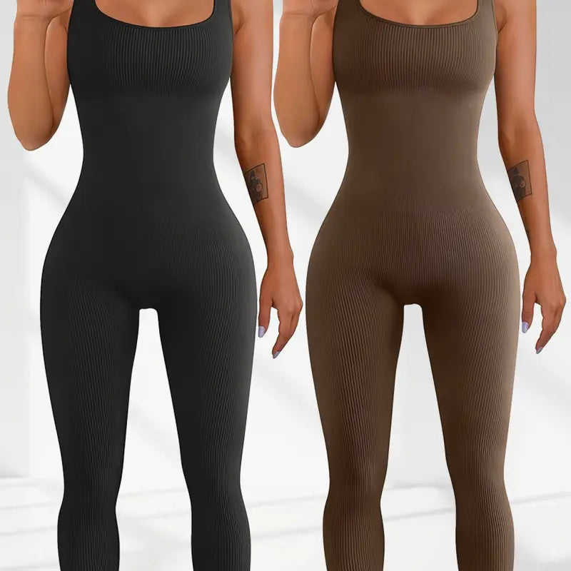 Straps-Tanktop und Strumpfhose für Damen