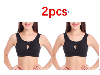 Plus Size Wireless Cotton Bra