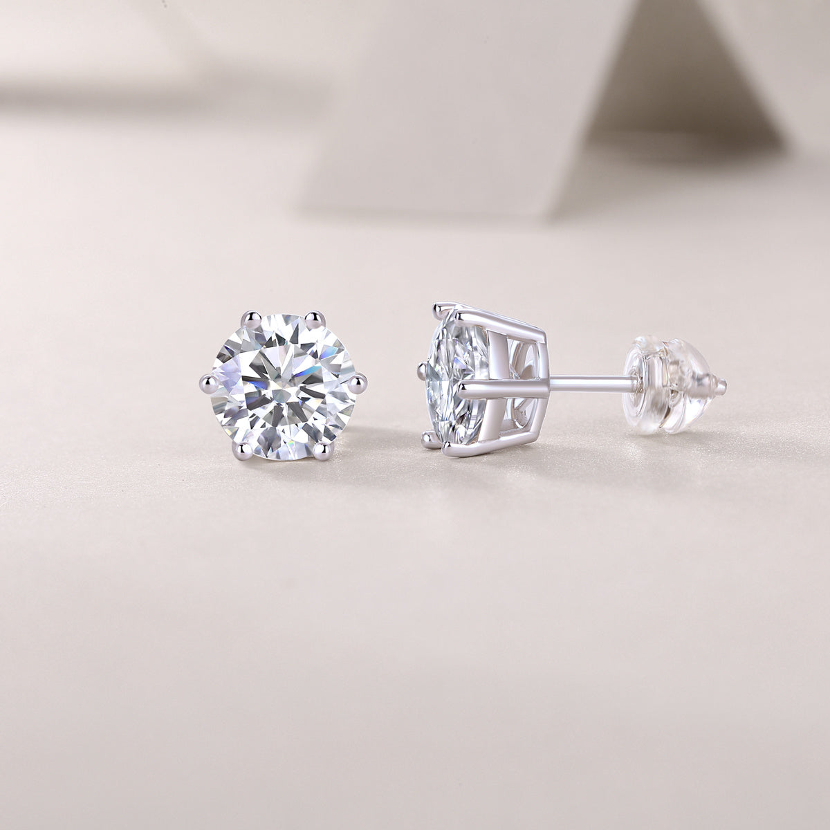 Years Quiet Mosan Diamond Earrings