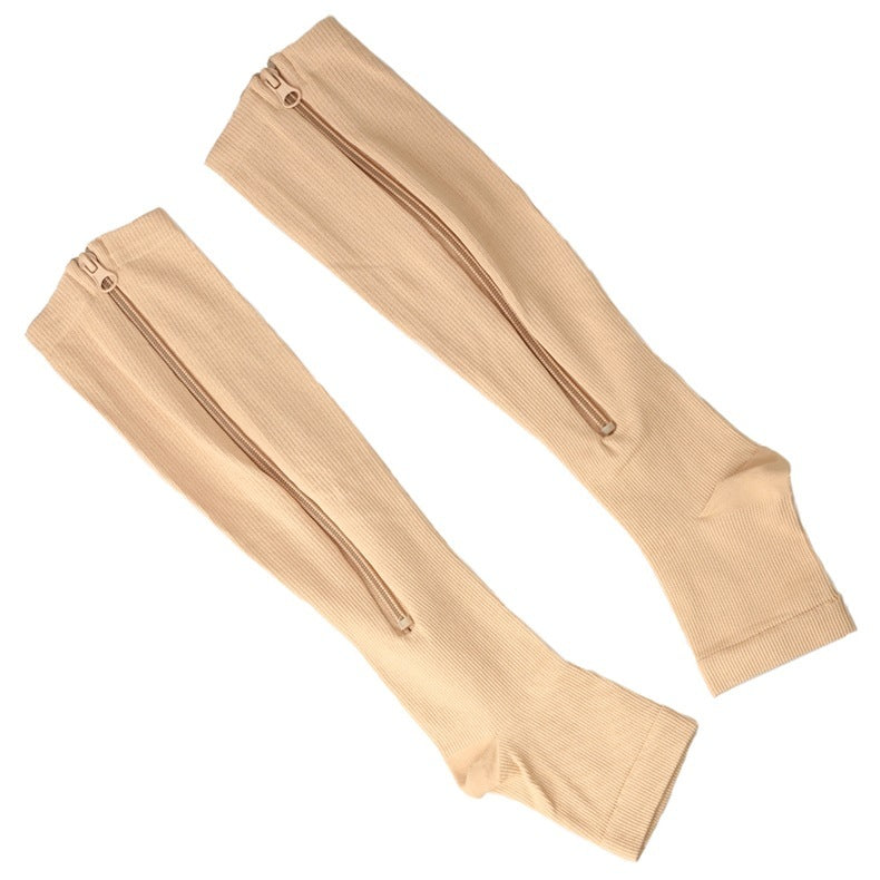 Compression Zipper Yoga Socks