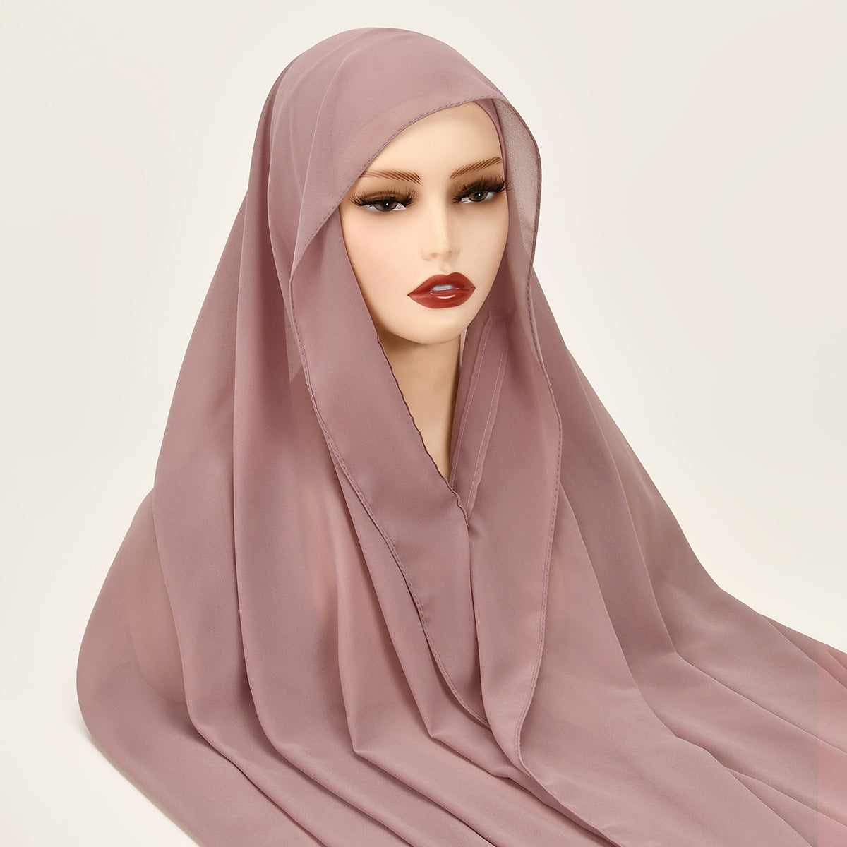 Foulard magnétique en mousseline de soie