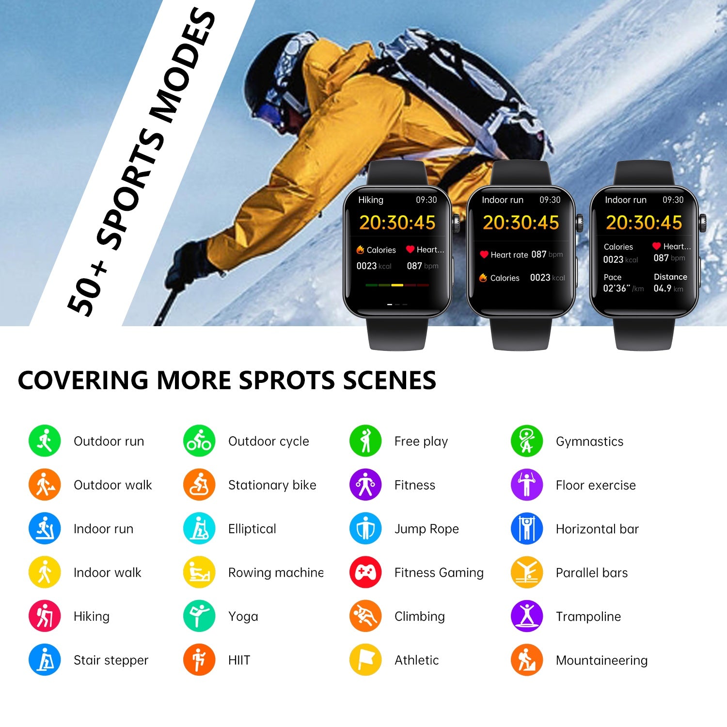 Smart Health Tracker Watch