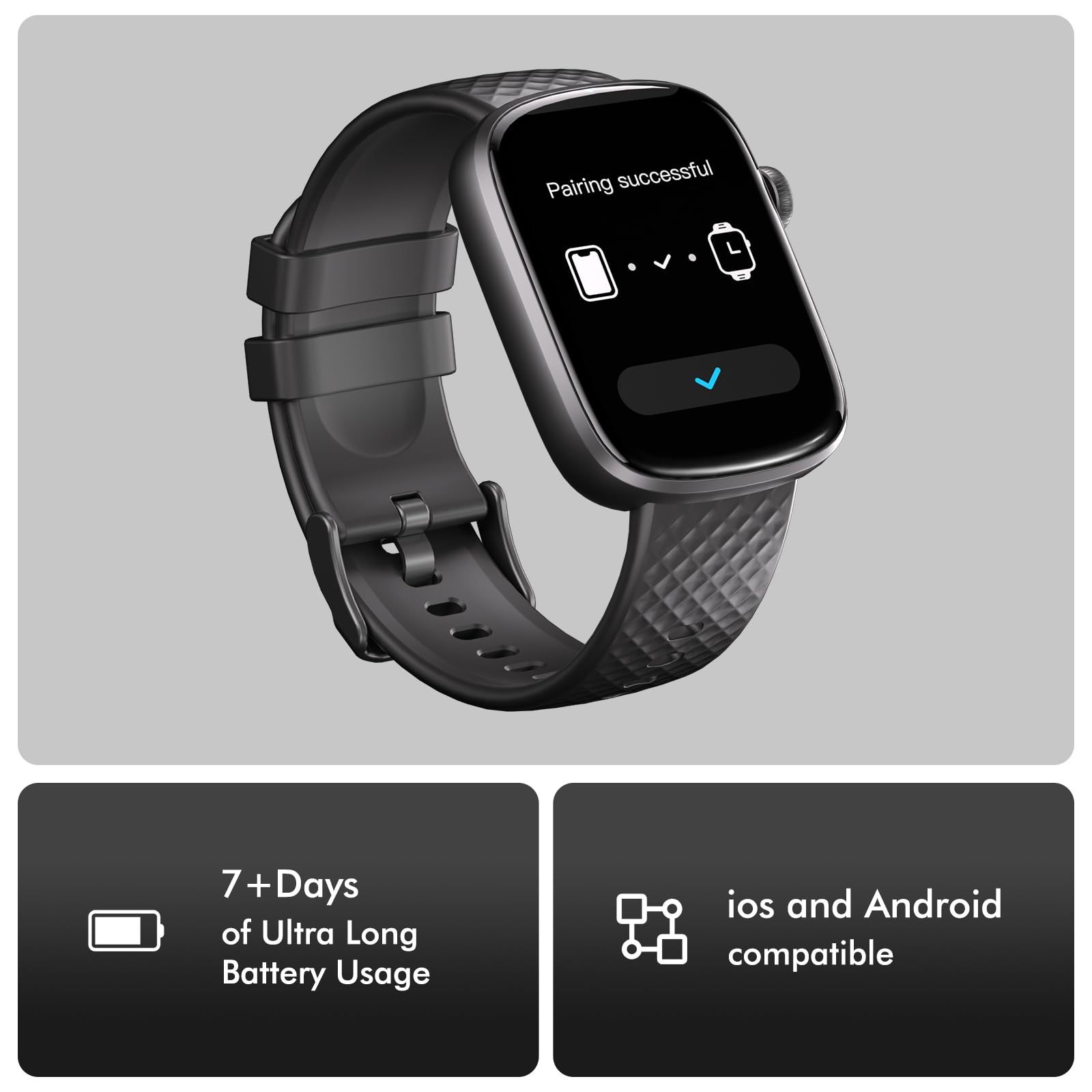 Wasserdichte Fitness-Smartwatch