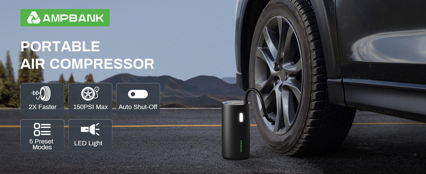 AMPBANK AT004 Smart Tire Air Pump