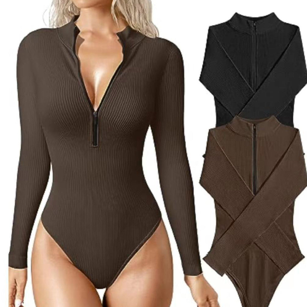 Combinaison-pantalon zippée coupe slim