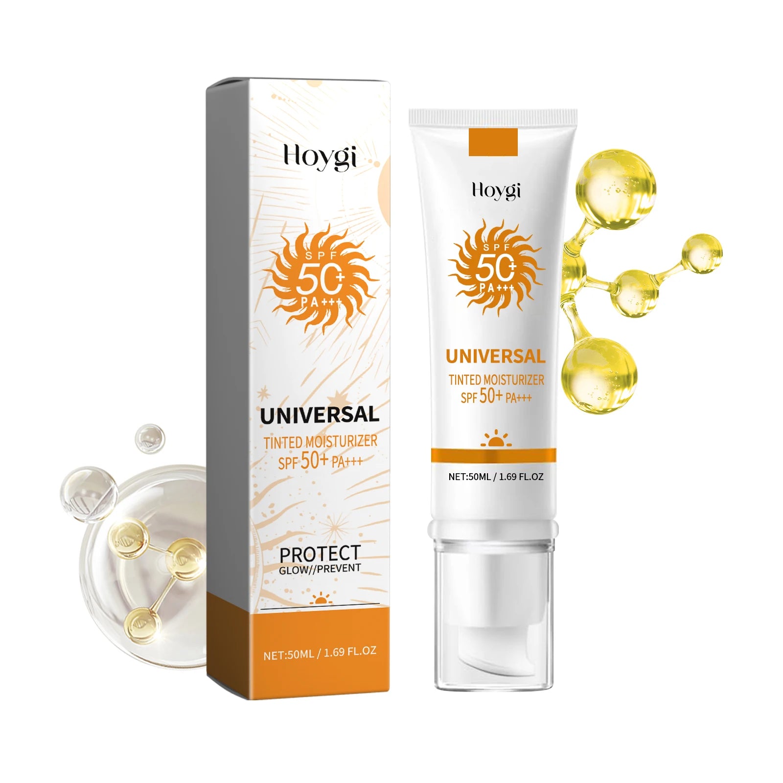 Hoygi SPF50 Sonnenschutz-Foundation-Creme
