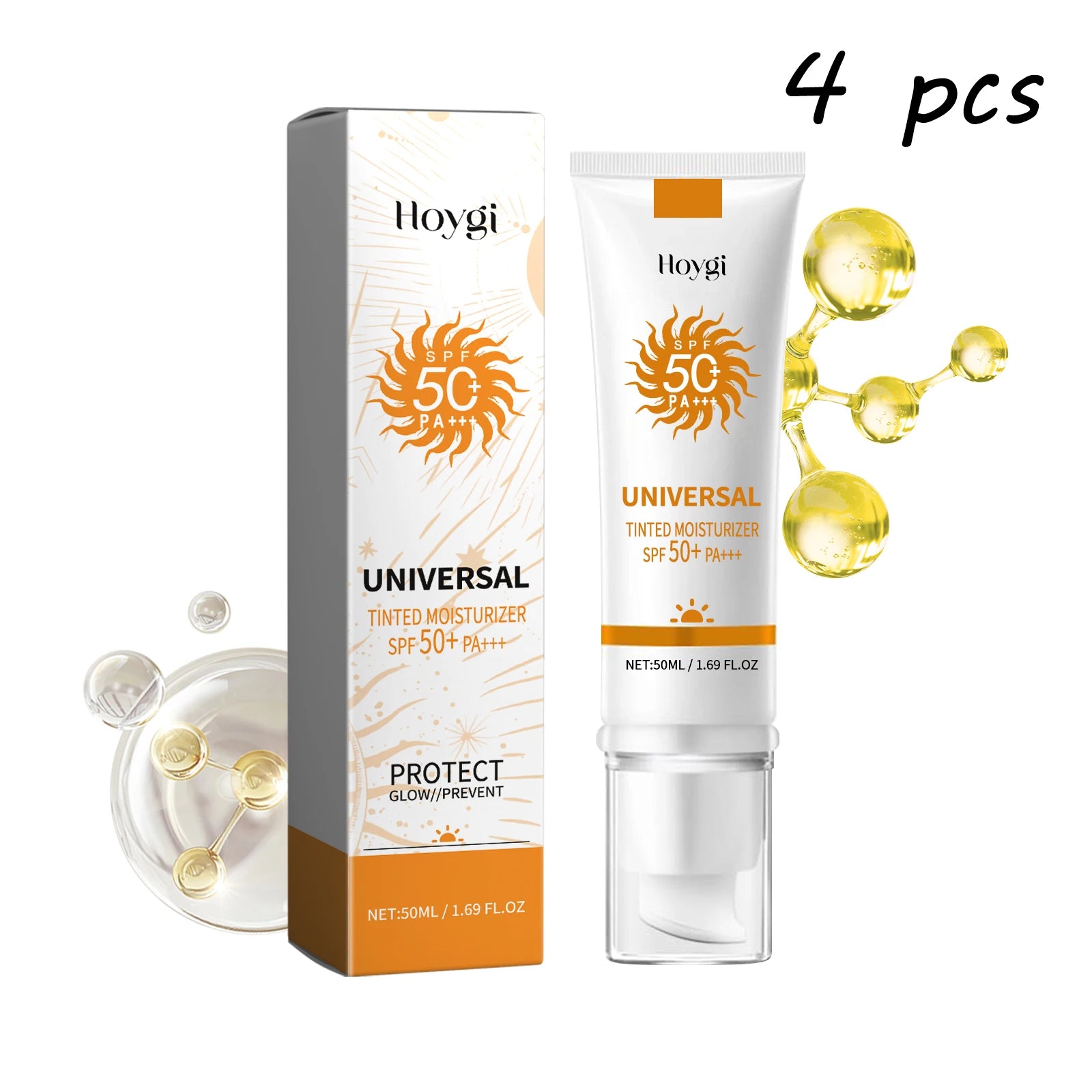 Hoygi SPF50 Sonnenschutz-Foundation-Creme