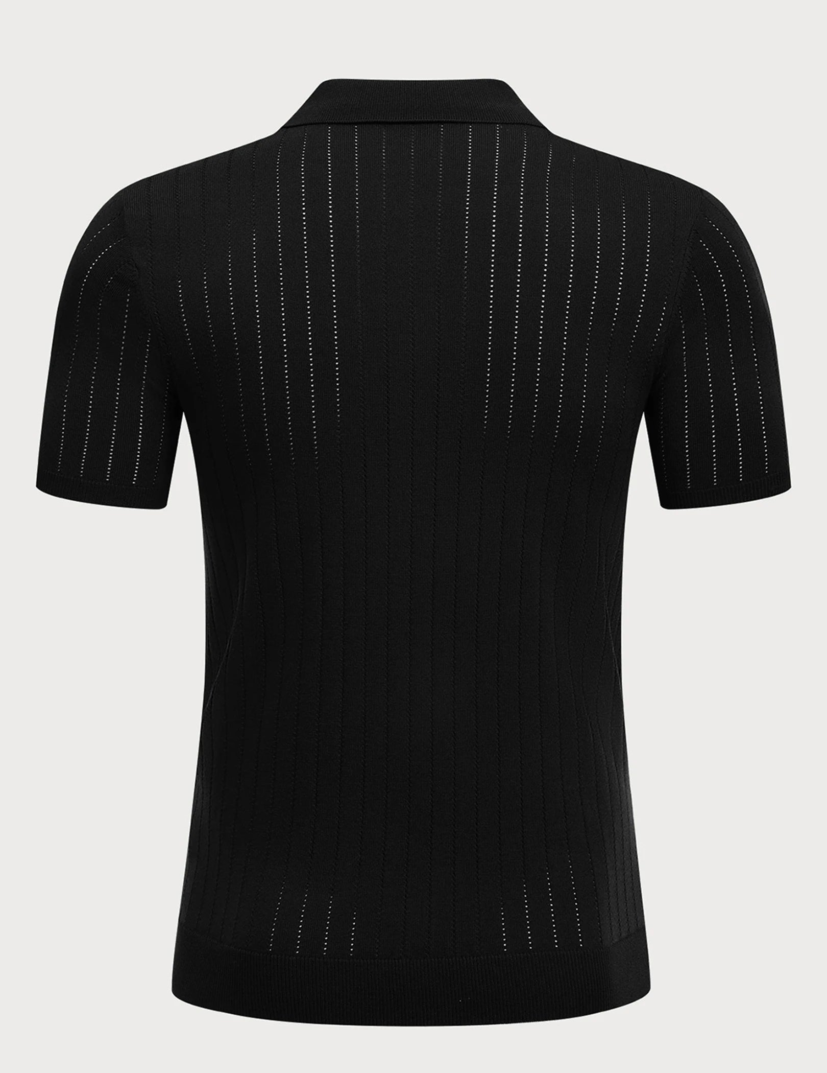 Gestreiftes Polo-Strickshirt für Herren
