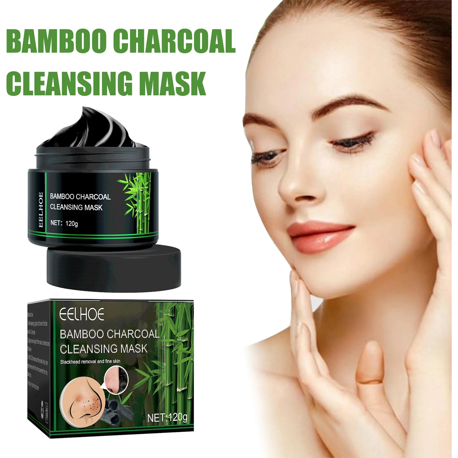 Eelhoe Charcoal Face Mask & Nose Strips
