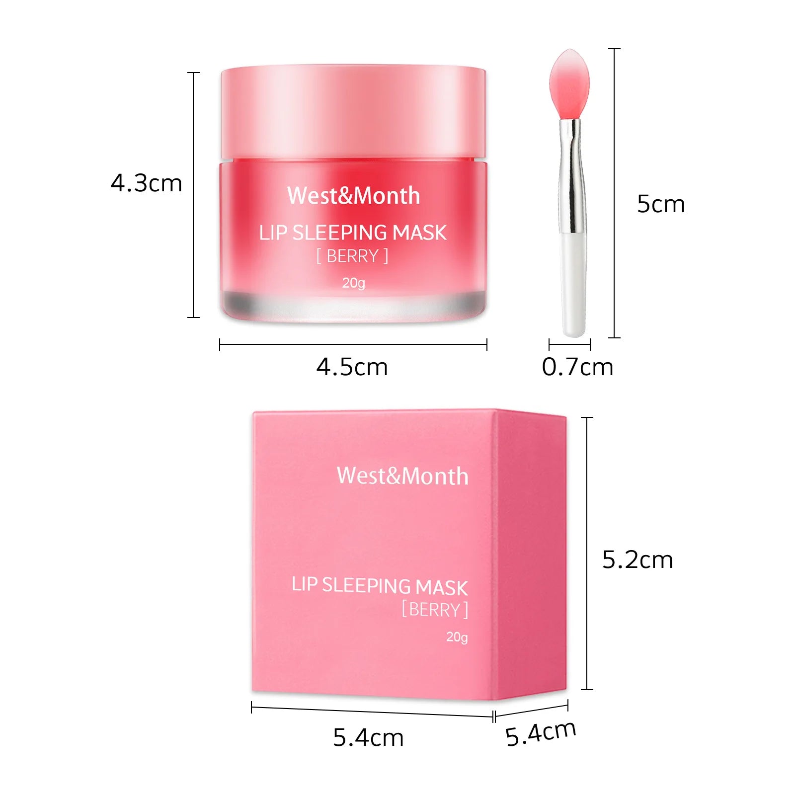 West&Month Lip Sleeping Mask Balm