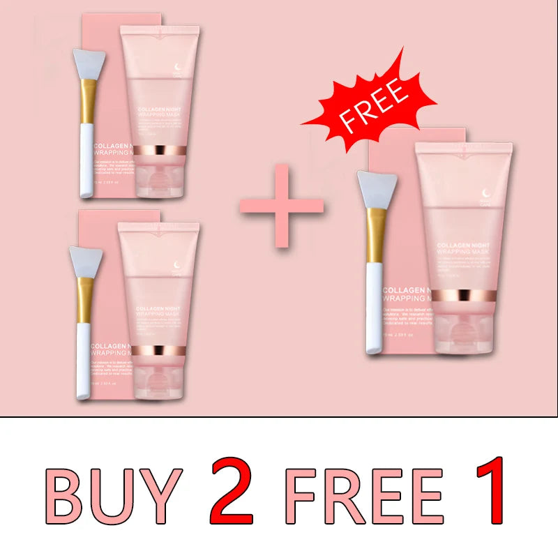 5PC Korean Collagen Peel-Off Face Mask