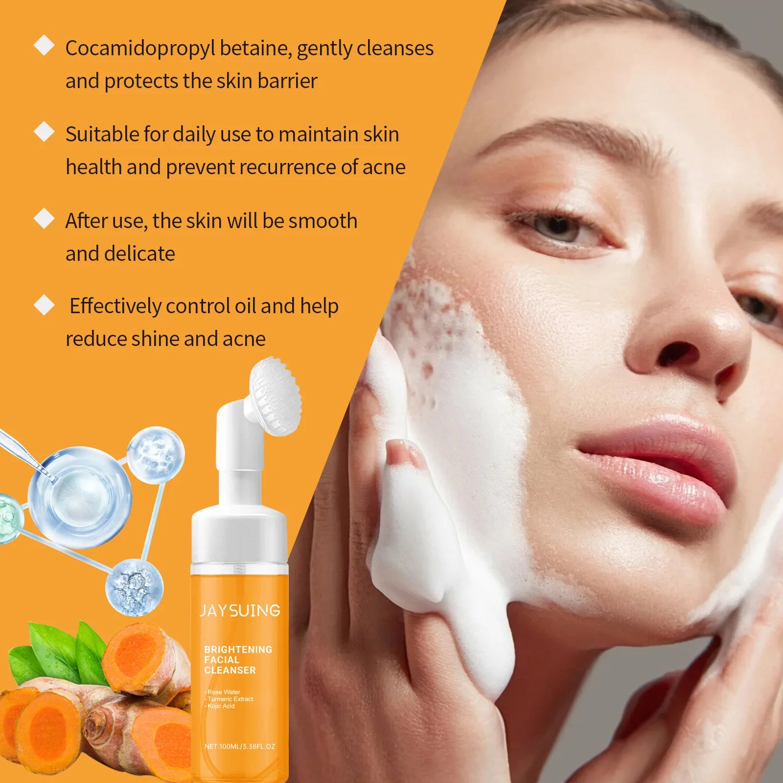 Kojic Acid Turmeric Facial Cleanser 100ml