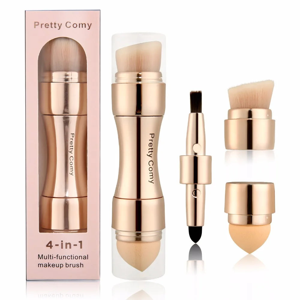 4-in-1 Professional Makeup Brush Set