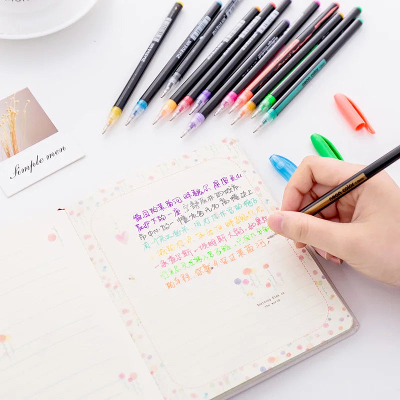48 Color Brush Pen Set – Art & Drawing Kit