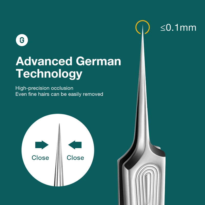MR.GREEN Ingrown Hair Tweezers Black