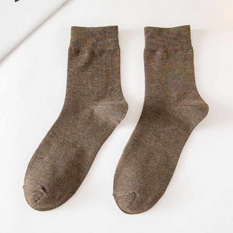 Solid Color Tube Socks