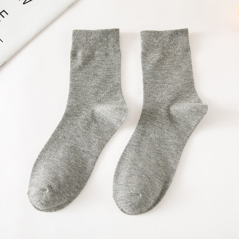 Solid Color Tube Socks