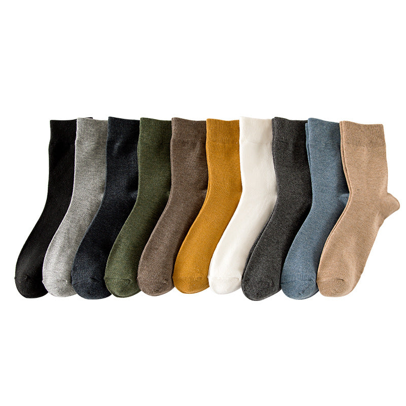 Solid Color Tube Socks