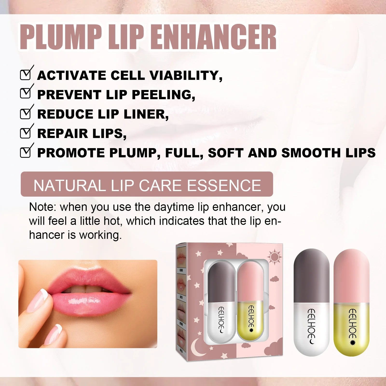 EELHOE Day & Night Lip Capsules