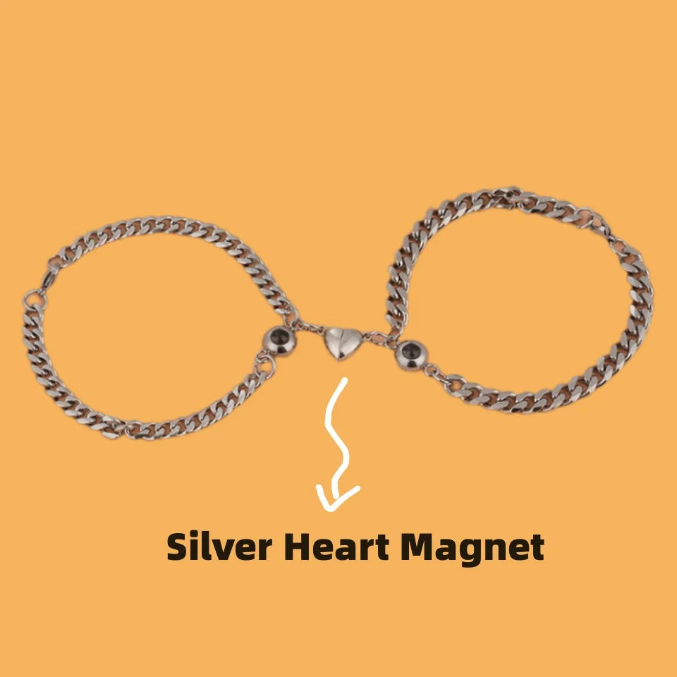 2PCS Custom Photo Projection Bracelet