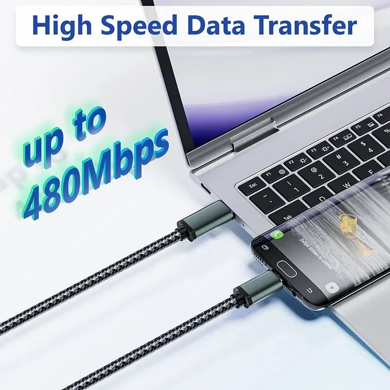 USB-Strom- und Datenkabel 0,2–3 m