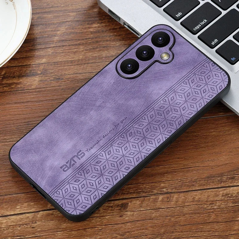 Luxury Leather Samsung Galaxy Case