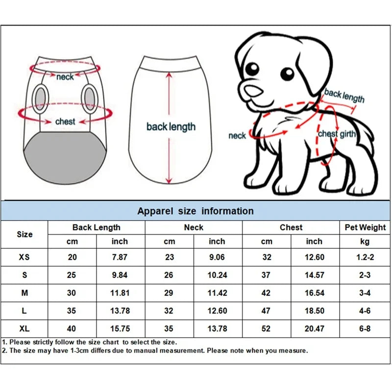 Winter Pet Jacket with Leash Ring