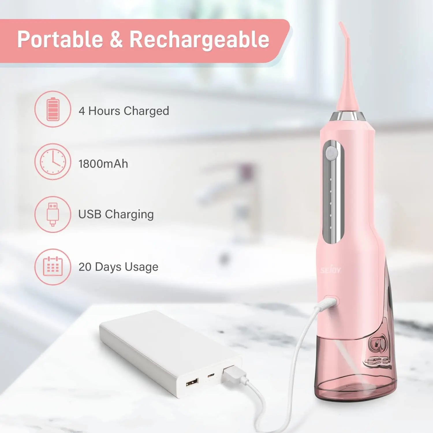 Sejoy Cordless Electric Water Flosser