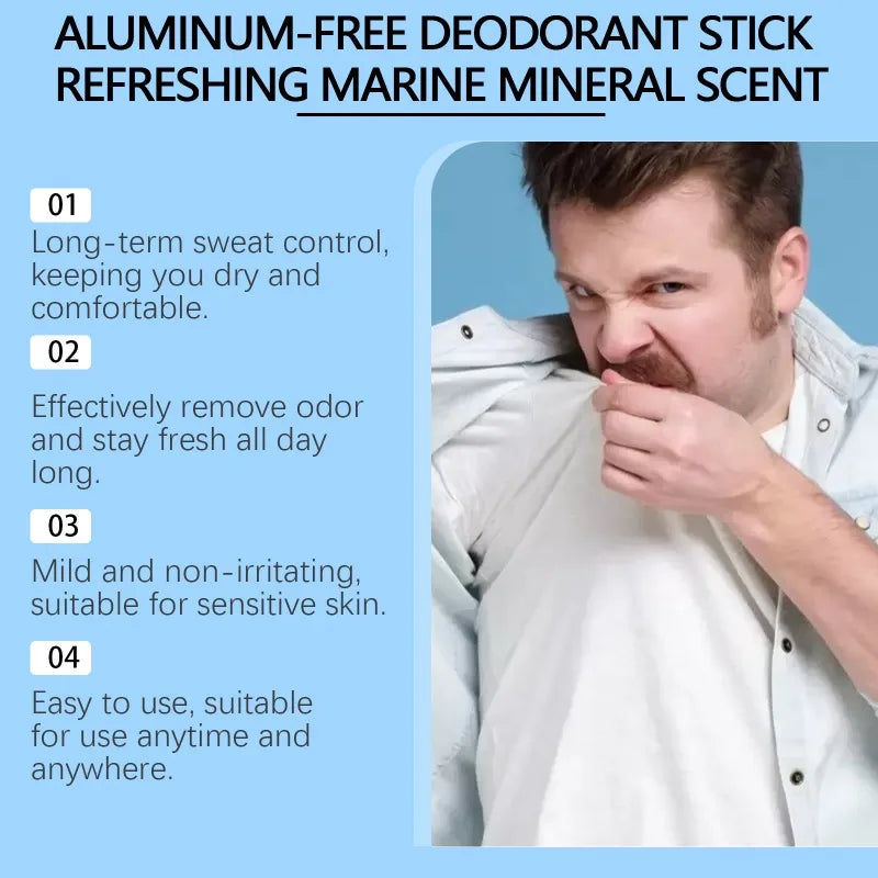 Natürlicher Deodorant-Stick gegen Gerüche, 40 g
