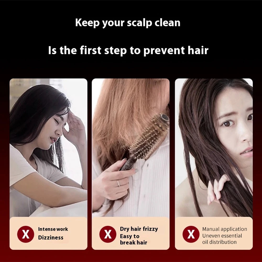 3-Mode Electric Scalp Massage Comb