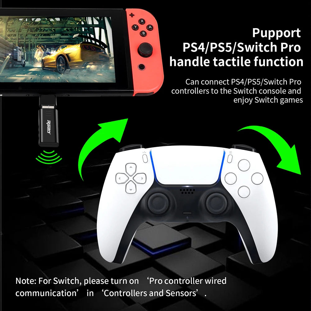 Drahtloser USB-Adapter für PS4/PS5/PC
