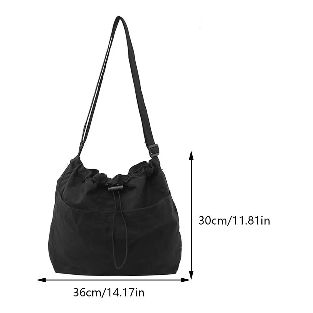 Women's Large Nylon Crossbody Bag