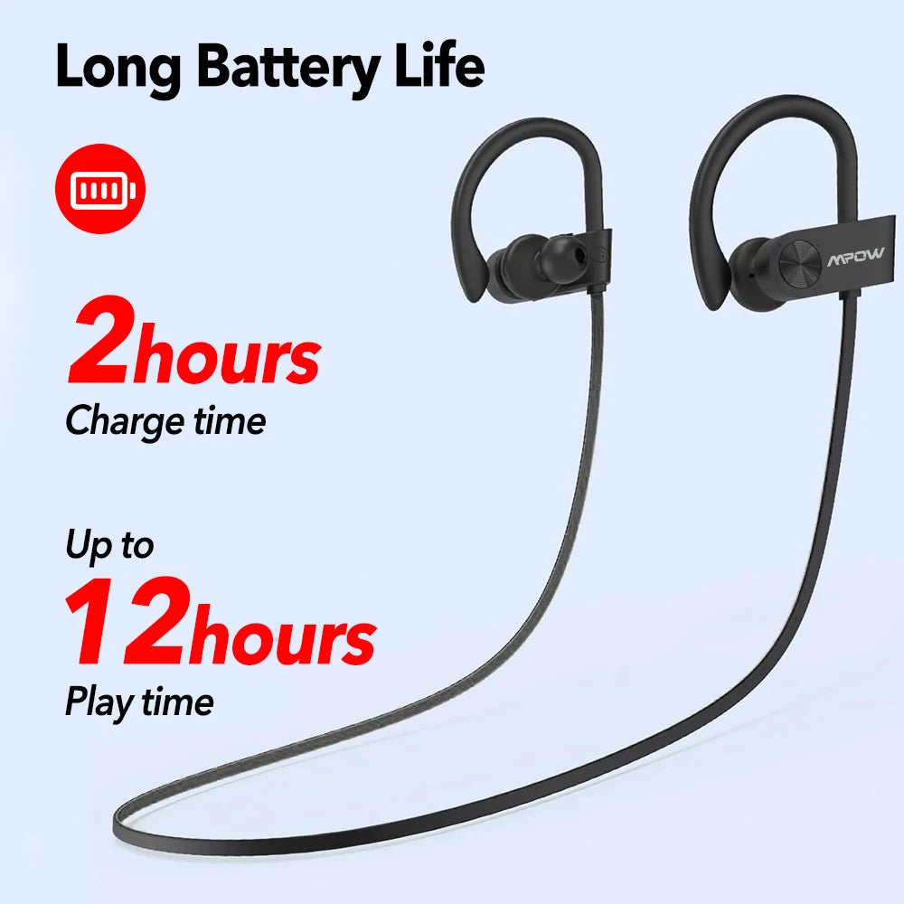 Mpow Flame IPX7 Waterproof Sports Earbuds