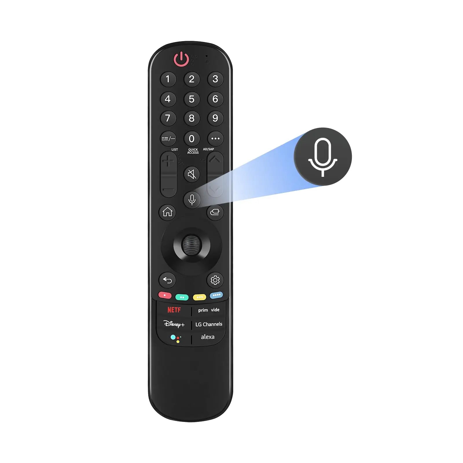 LG MR22GA Magic Remote mit Voice 4K TV