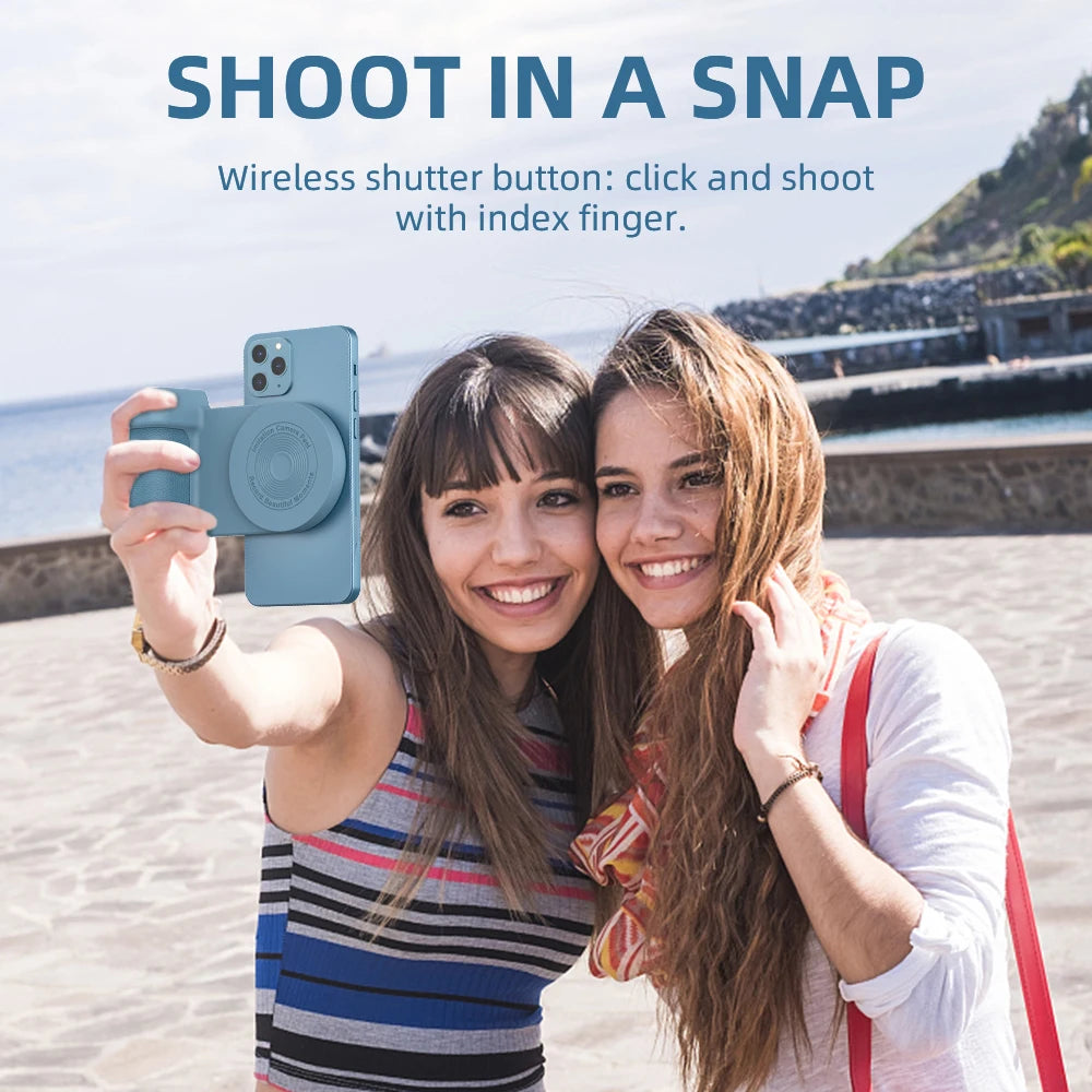 Magnetic Bluetooth Camera Grip Mount
