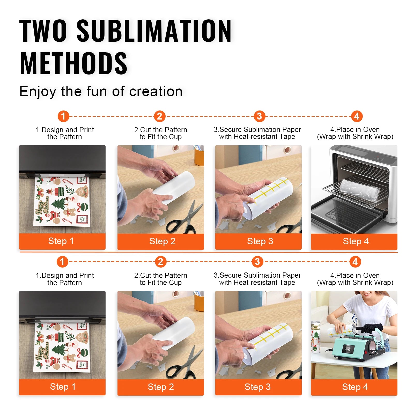 Bulk Sublimation Tumblers Stainless Set