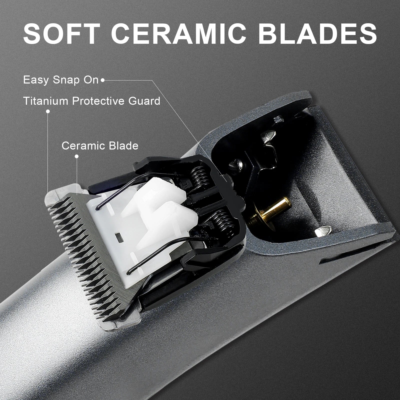Electric Groin Hair Trimmer for Men Waterproof