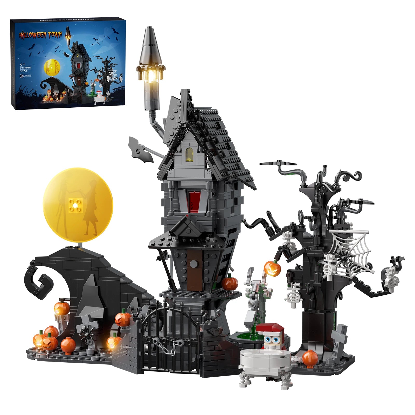 Nightmare Before Christmas House Blocks