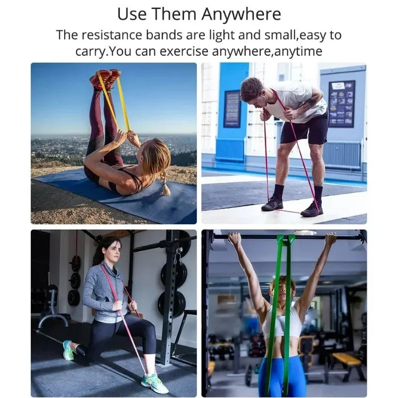 Elastic Resistance Bands for Workout