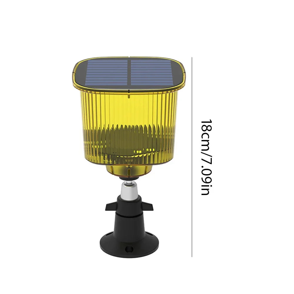 Solar Animal Bird Repeller Outdoor Light