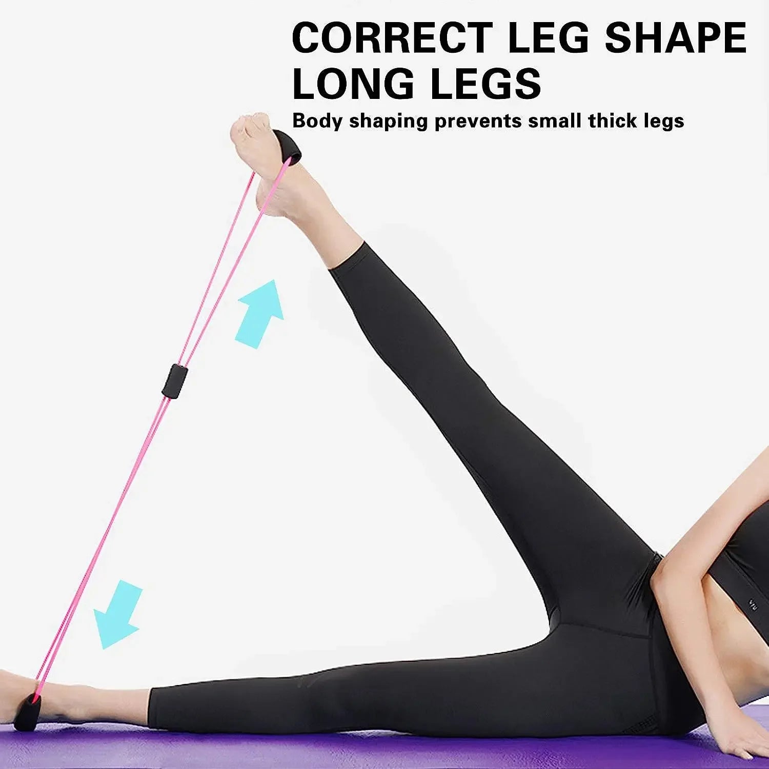 Yoga Band 8-Loop Chest Expander Rope