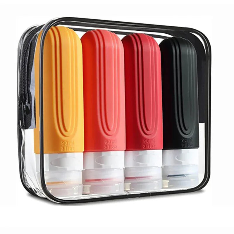 90ml Silicone Travel Bottles Set