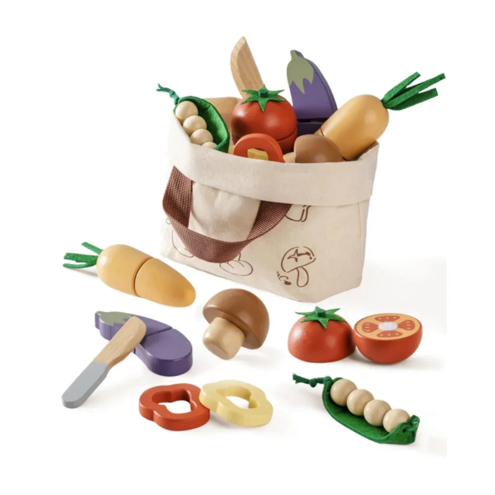 Robotime Robud Wooden Kitchen Toy Set
