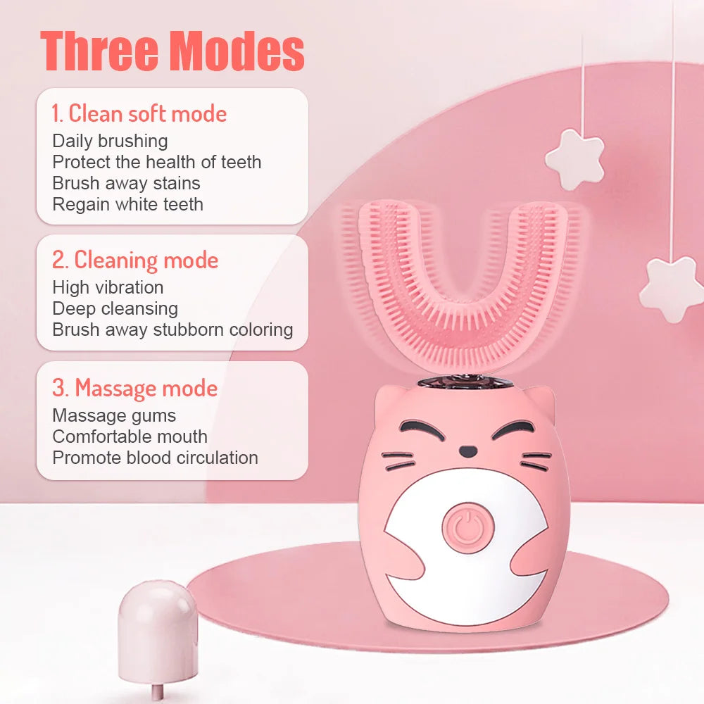 360° Kids U-Shape Electric Toothbrush