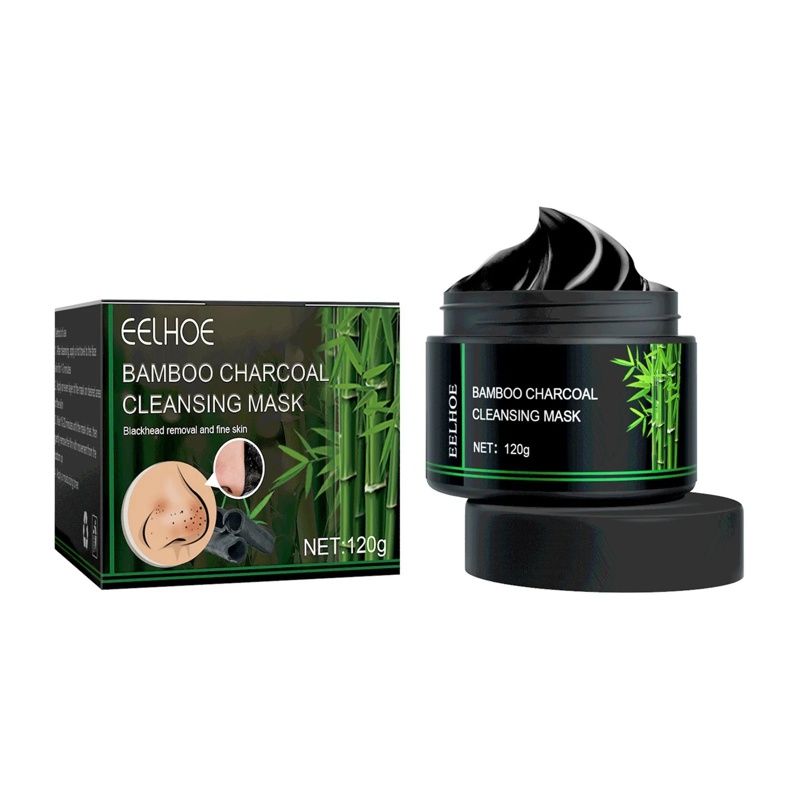 Eelhoe Charcoal Face Mask & Nose Strips