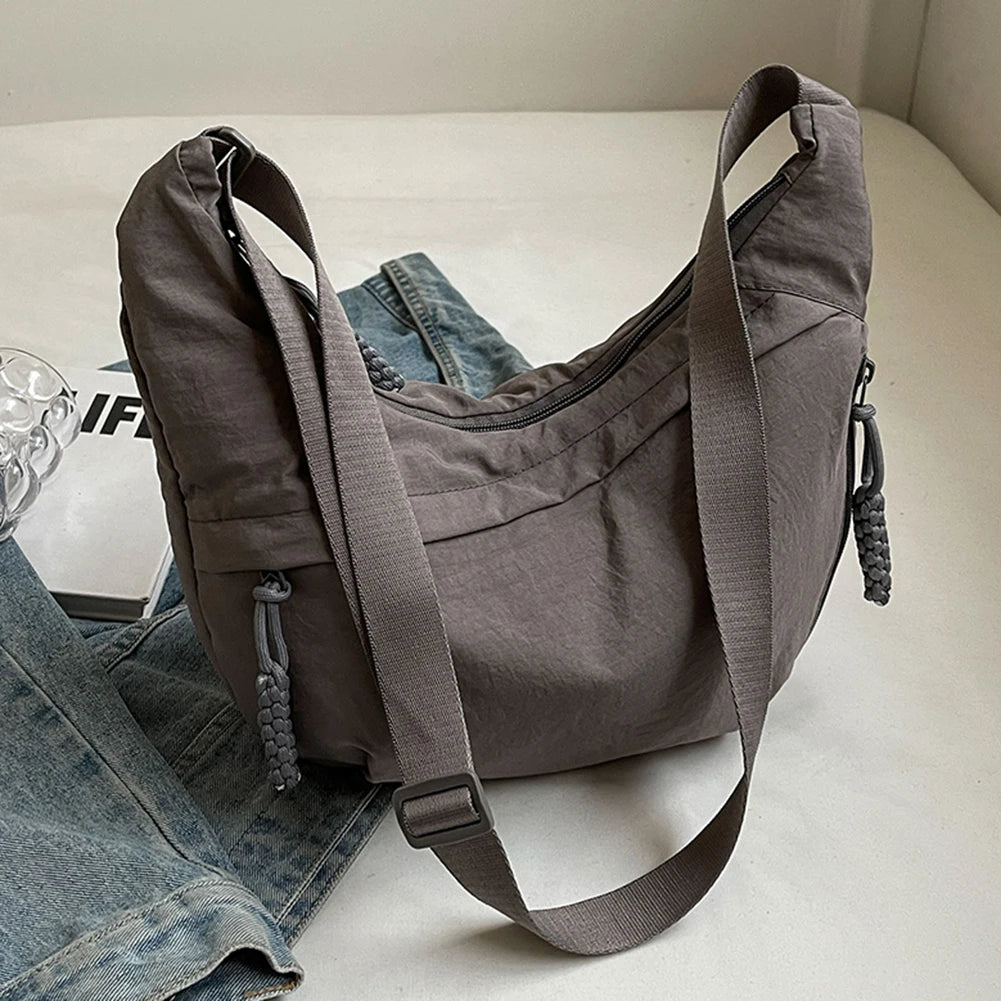 Soft Cloth Women's Crossbody Bag